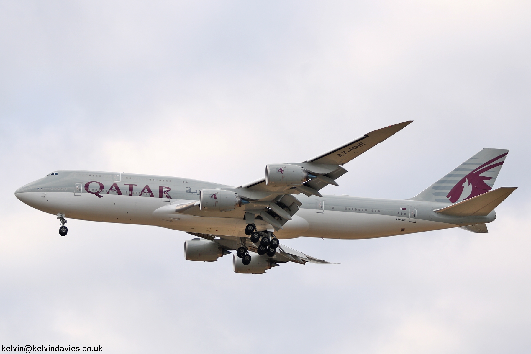Qatar Amiri Flight 747 A7-HHE