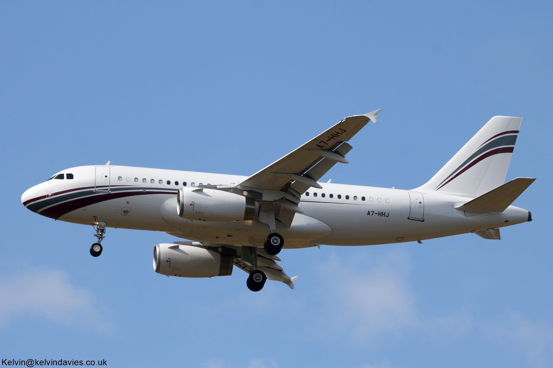 Qatar Amiri Flight A319 A7-HHJ