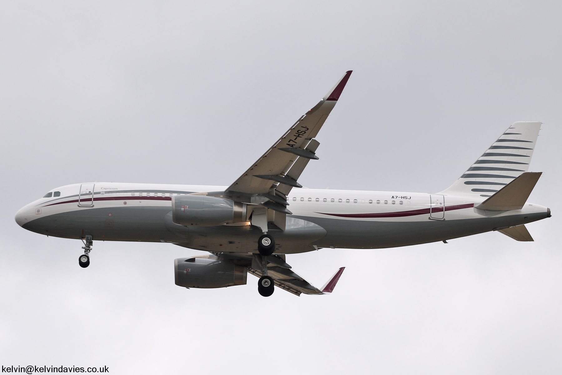 Qatar Amiri Flight A320 A7-HSJ