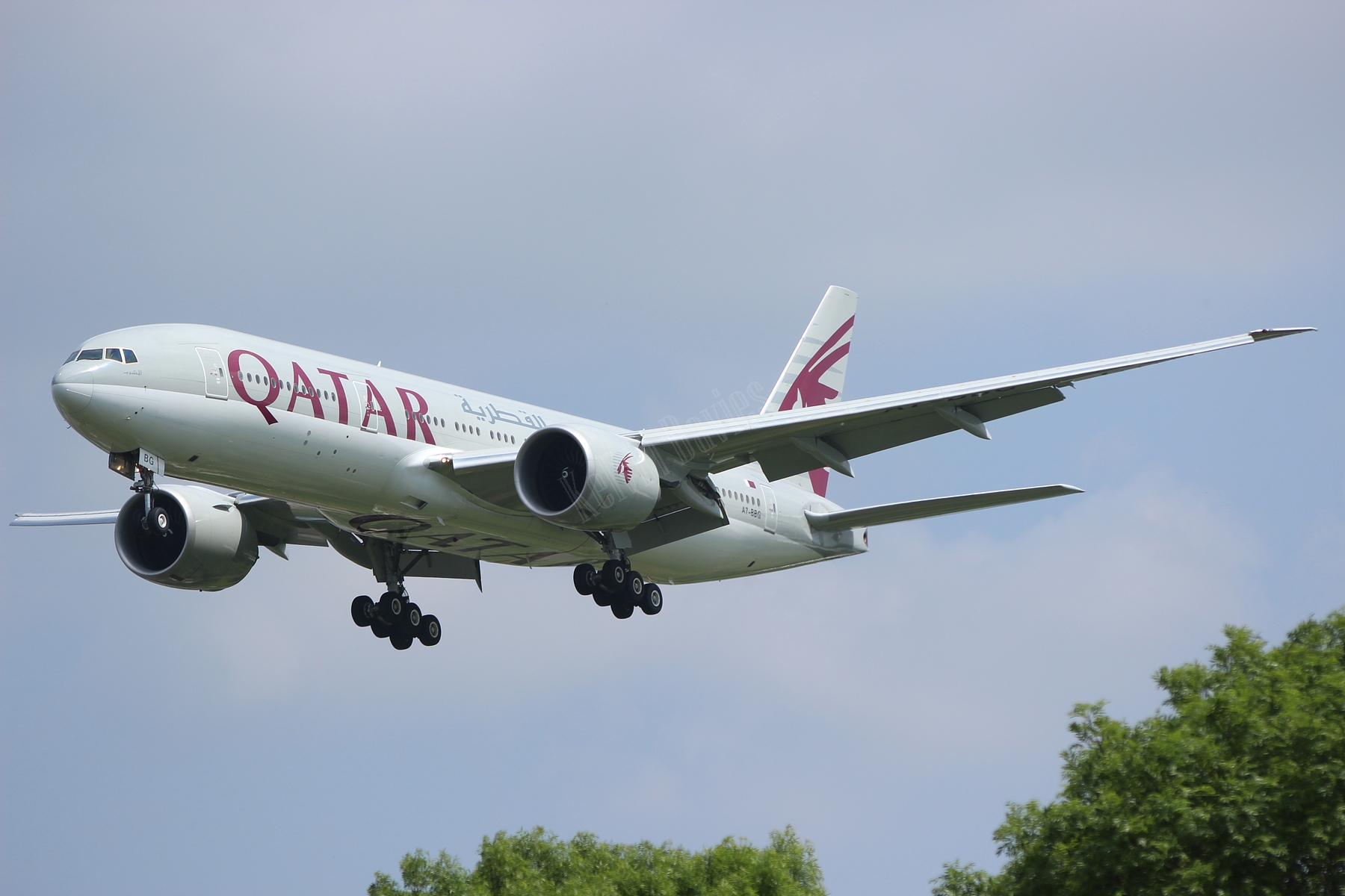 Qatar Airways 777 A7-BBG