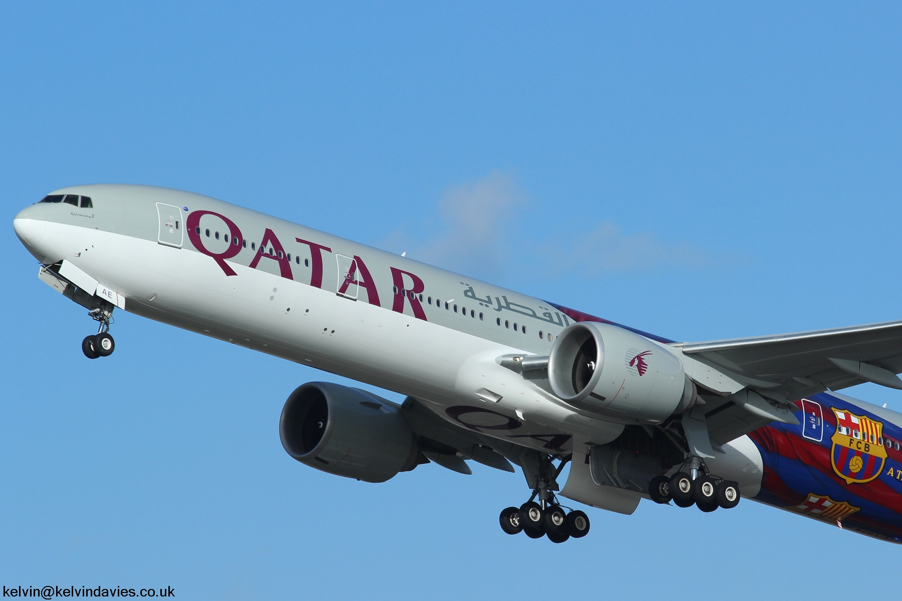 Qatar Airways 777 A7-BAE