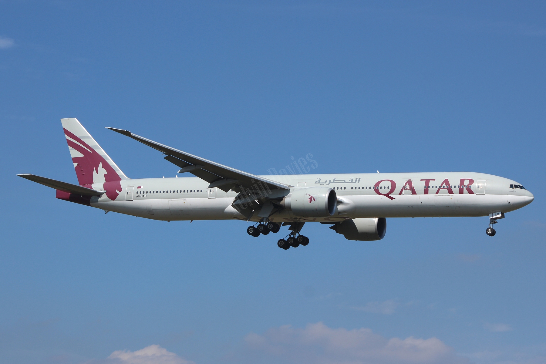 Qatar Airways 777 A7-BAB