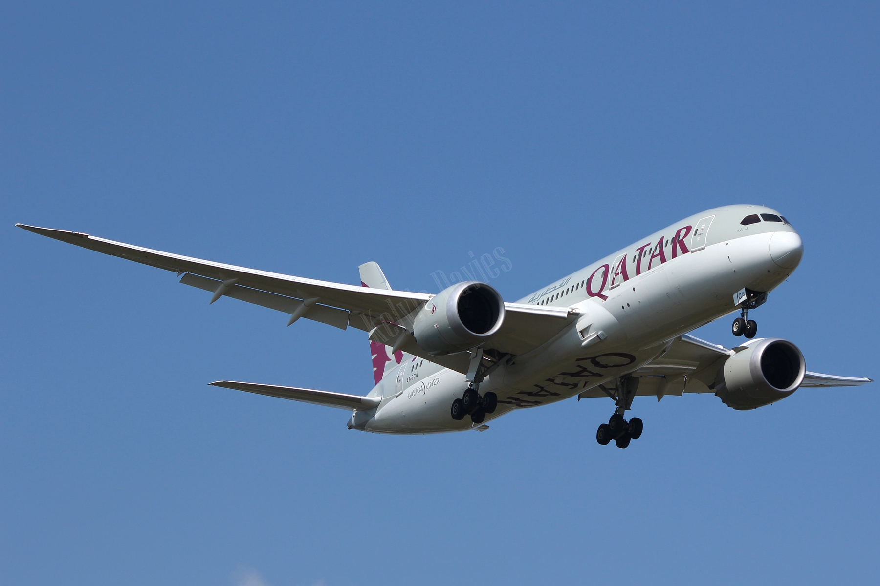Qatar Airways 787 A7-BCA