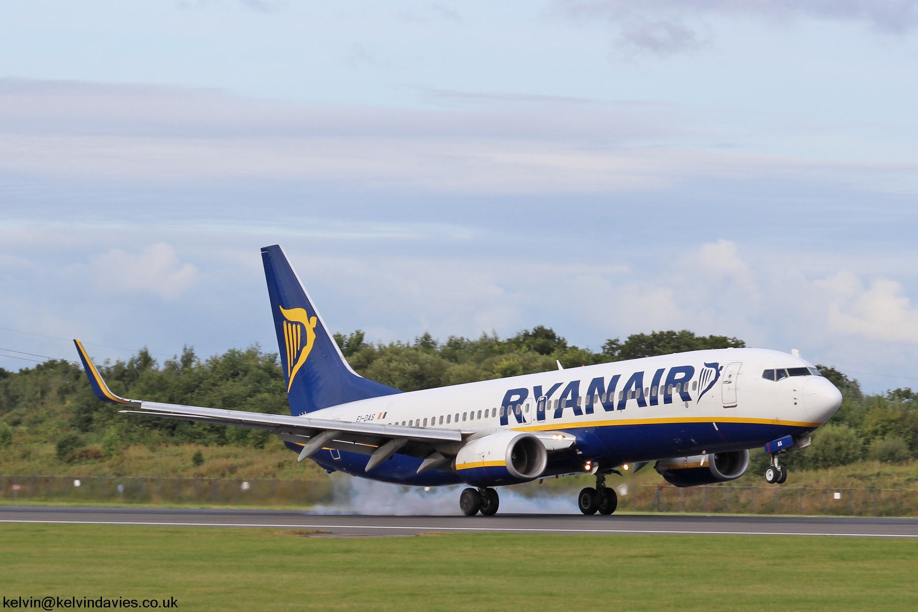 Ryanair 737 Next Gen EI-DAS