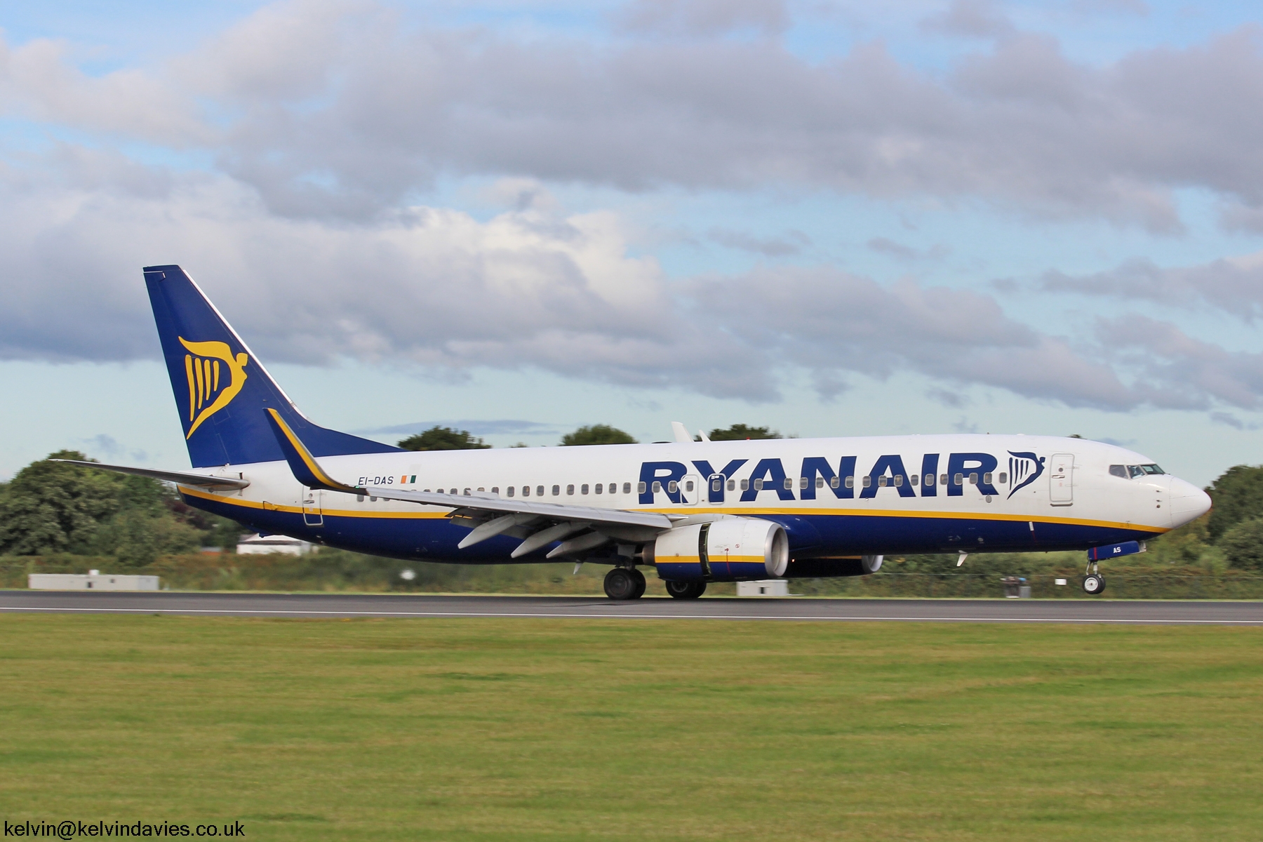 Ryanair 737 Next Gen EI-DAS