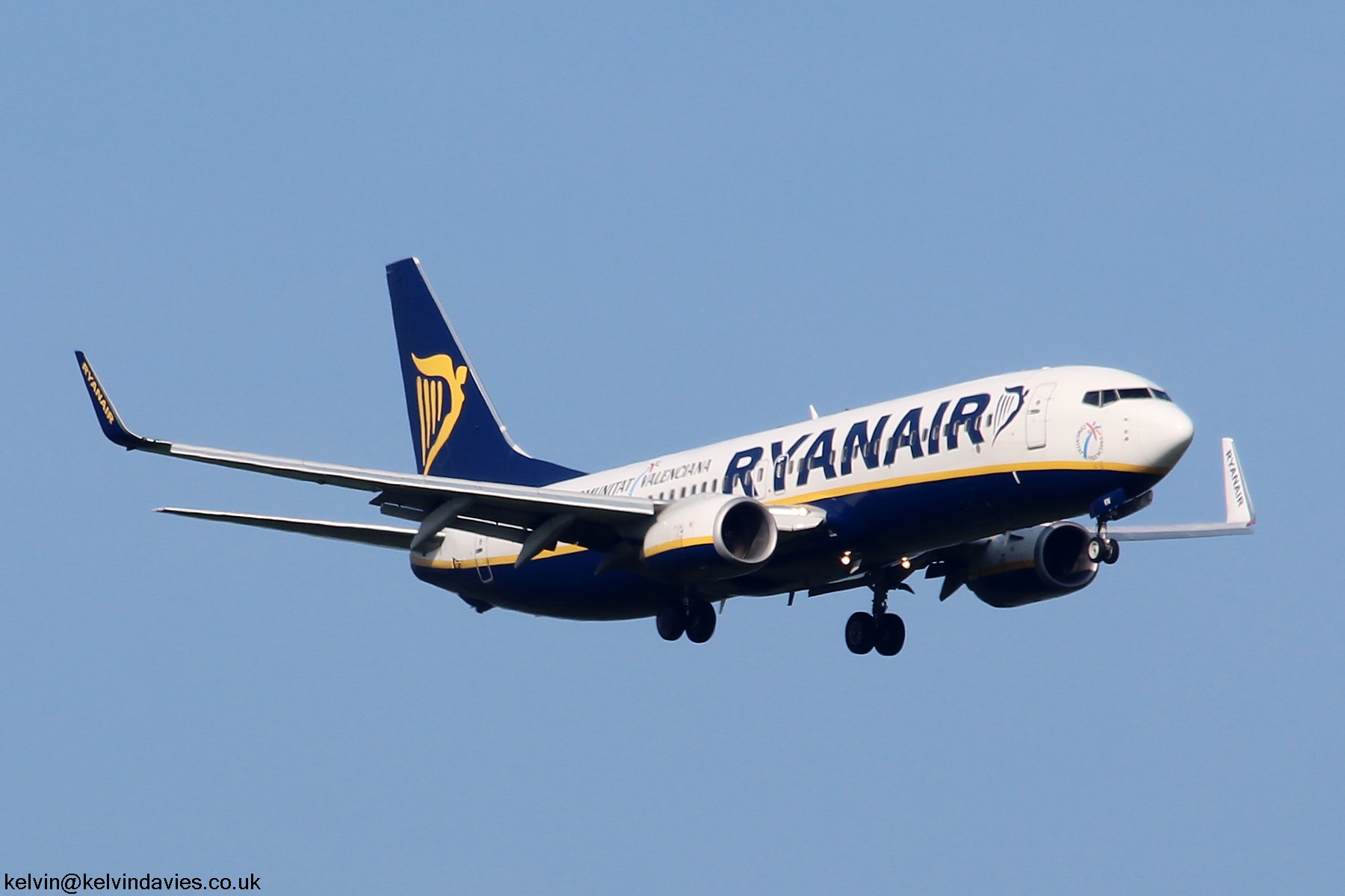 Ryanair 737NG EI-EKN