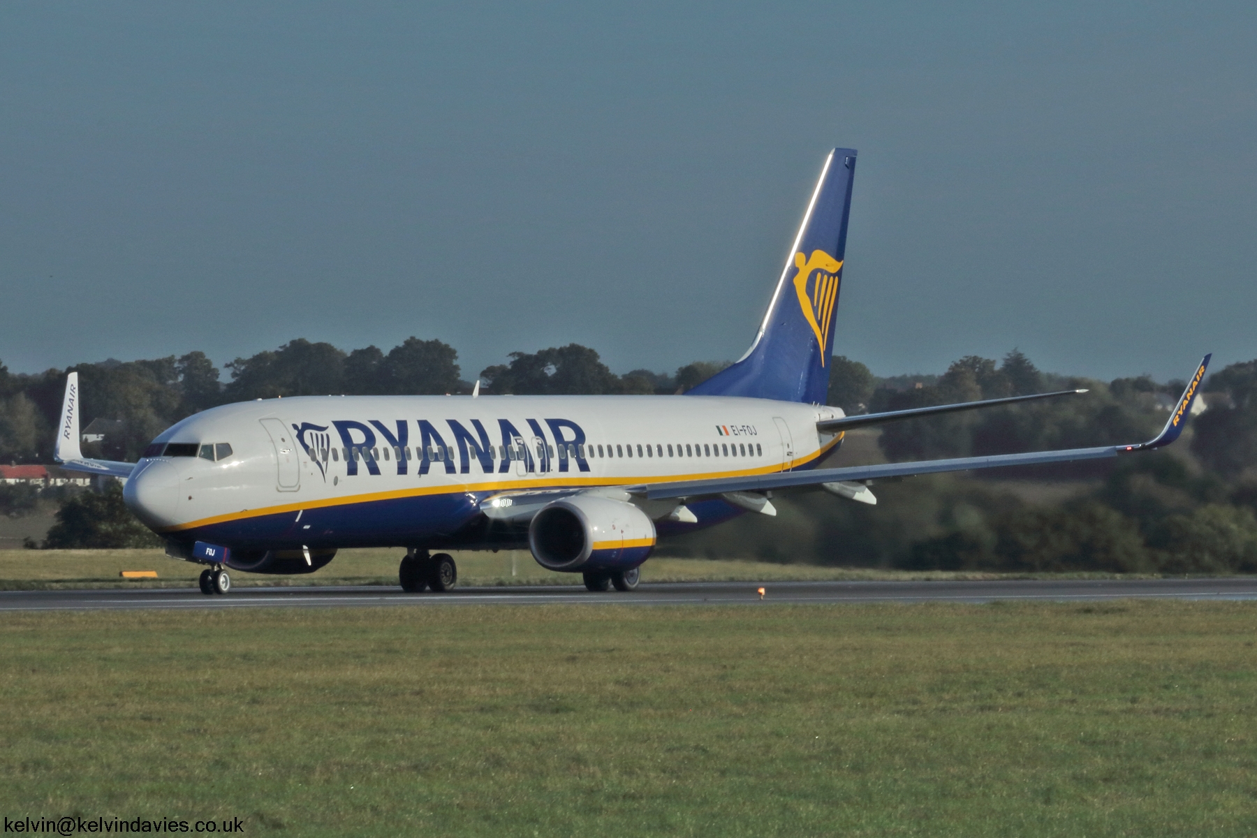 Ryanair 737NG EI-FOJ