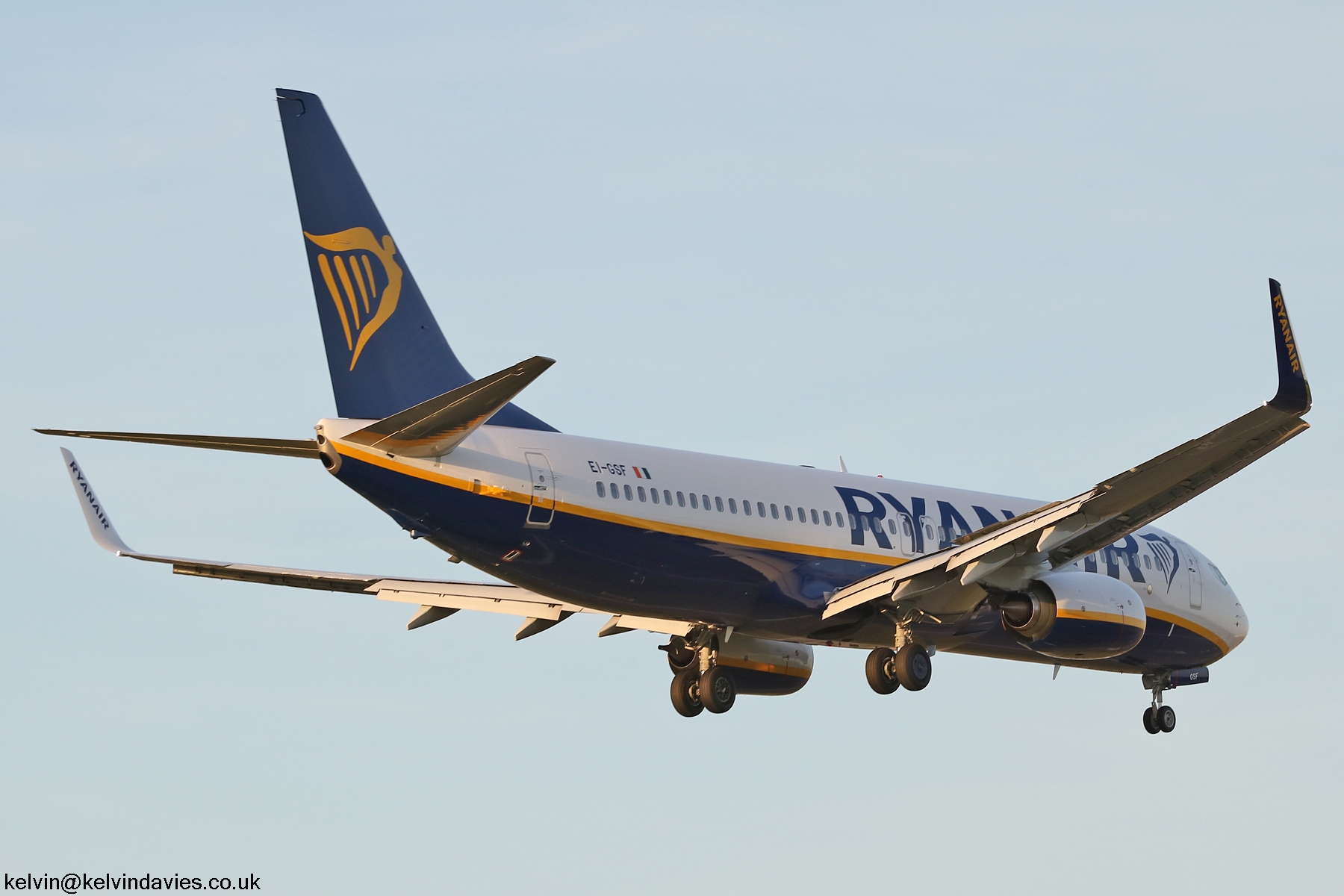 Ryanair 737NG EI-GSF