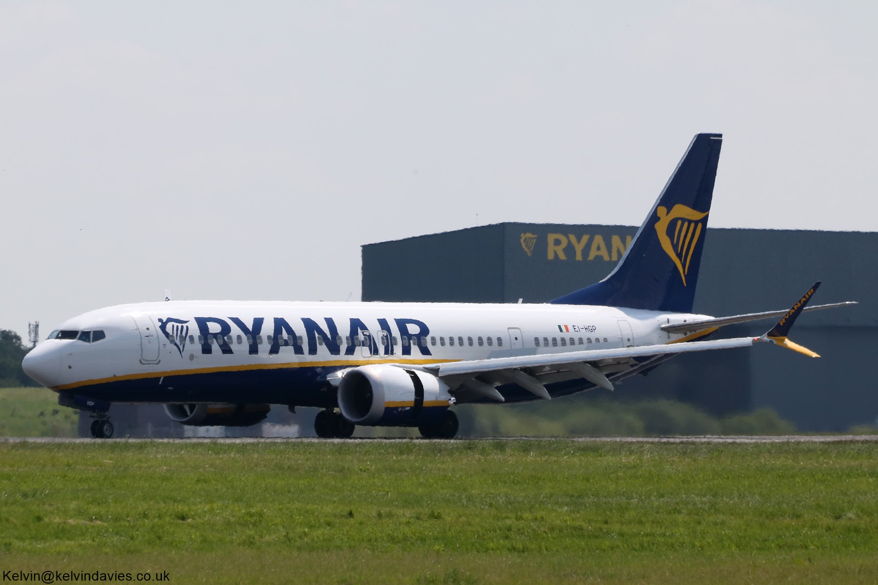 Ryanair 737MAX-8 EI-HGP
