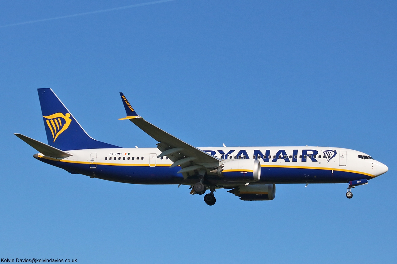 Ryanair 737MAX EI-HMV