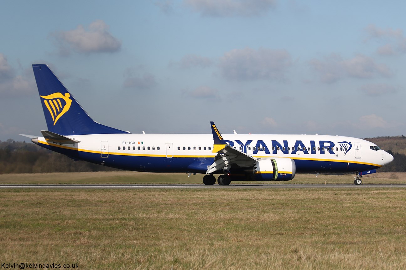 Ryanair 737 MAX-8 EI-IGO