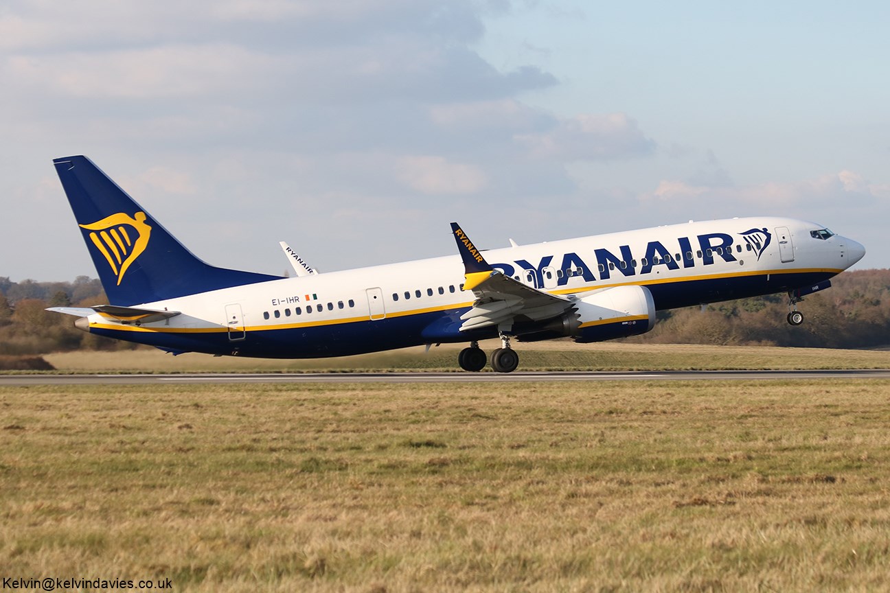 Ryanair 737 MAX-8 EI-IHR