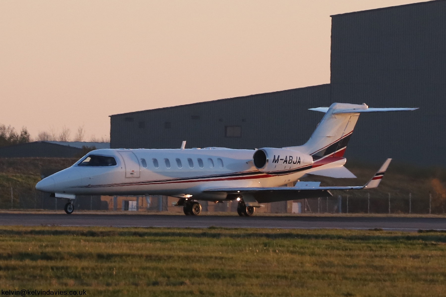 Ryanair Learjet 45 M-ABJA
