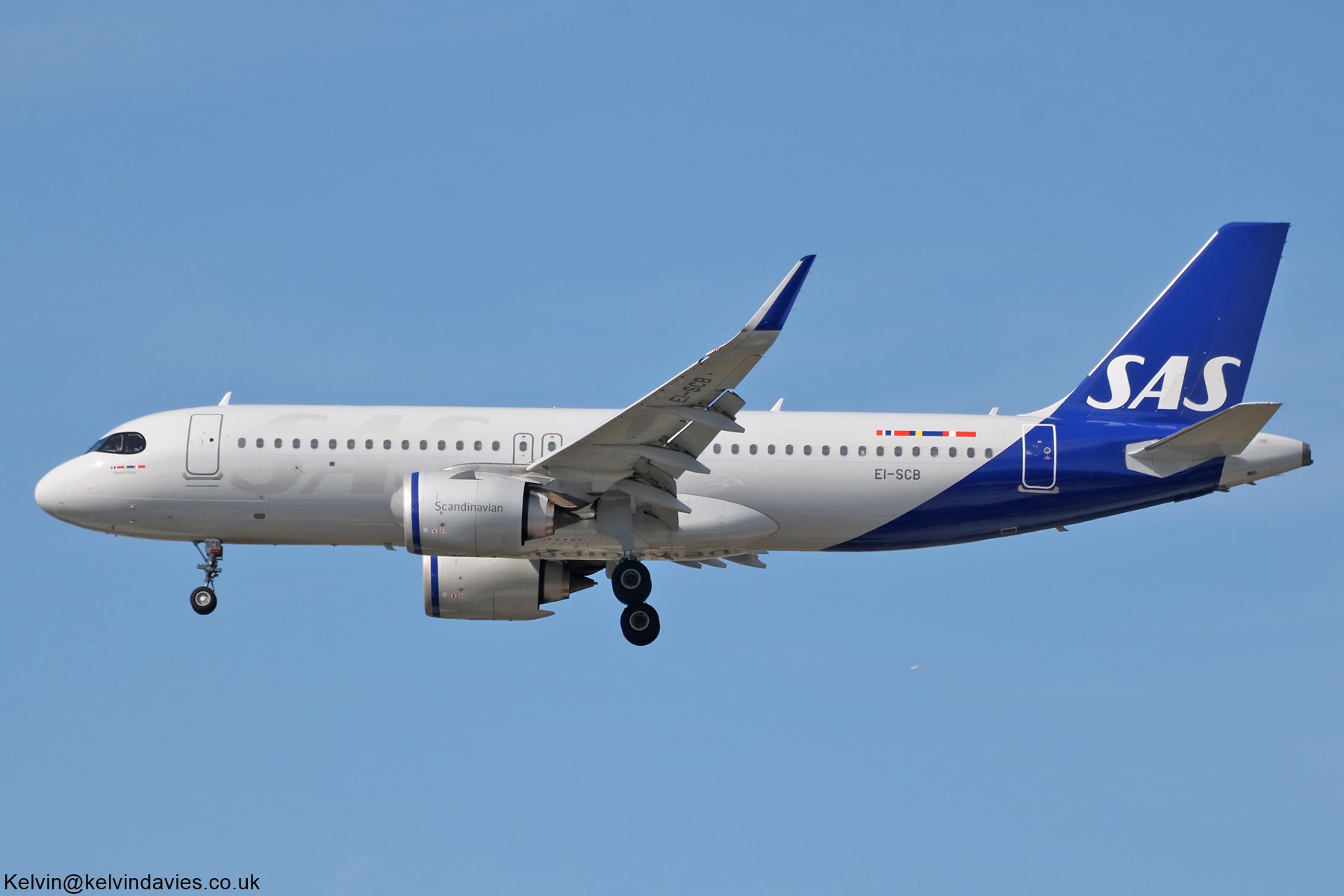 Scandinavian Airlines A321 NEO EI-SCB