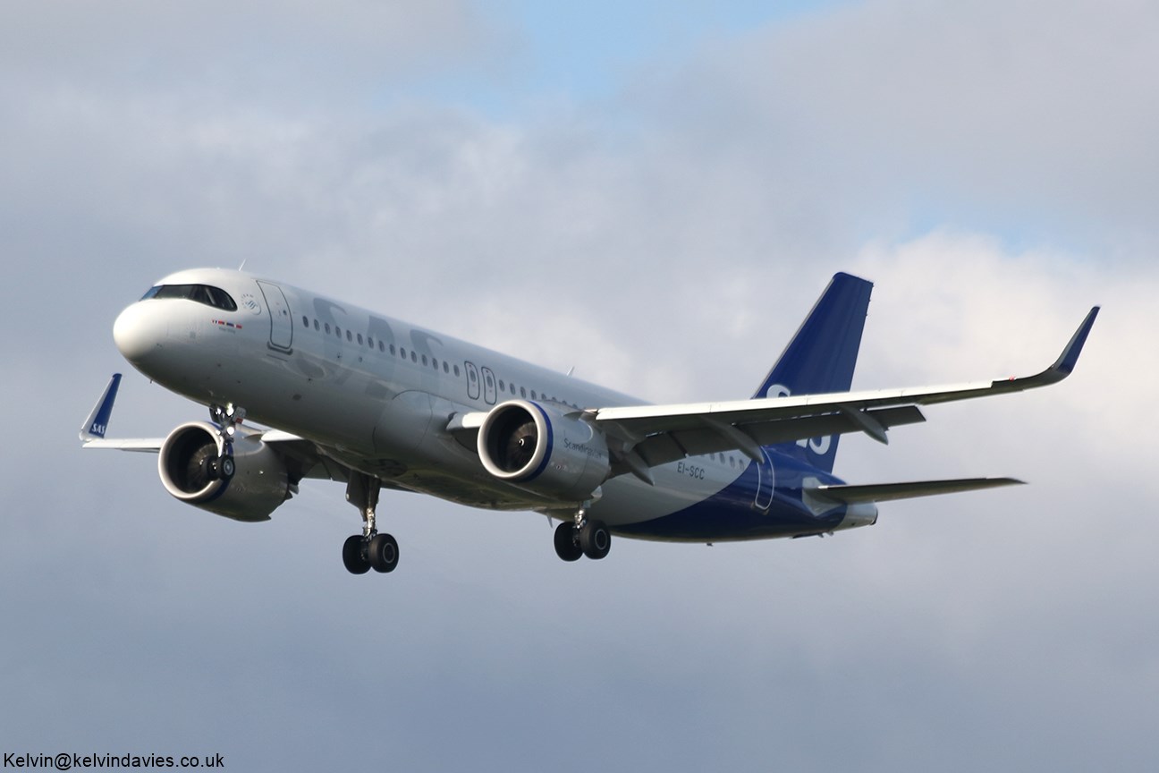 Scandinavian Airlines Connect A320NEO EI-SCC