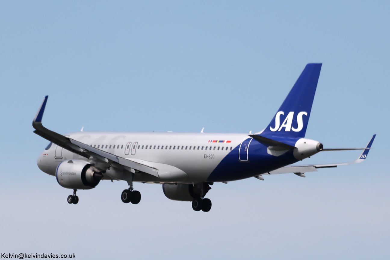 SAS A320 NEO EI-SCD