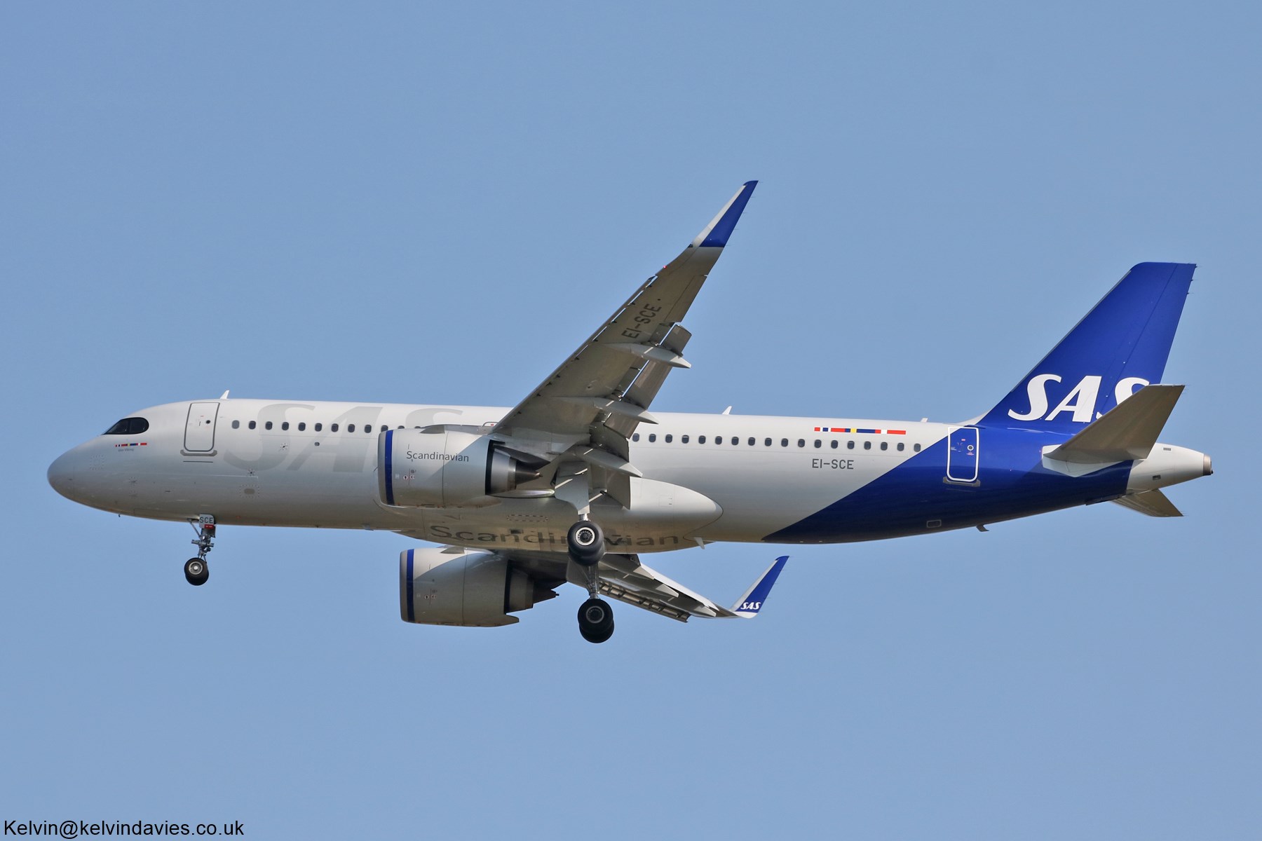 SAS Connect A320 NEO EI-SCE