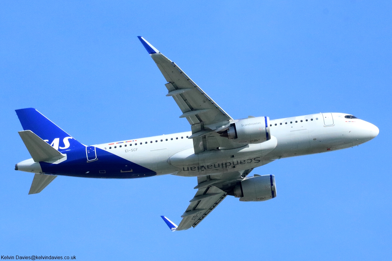 SAS A320NEO EI-SCF