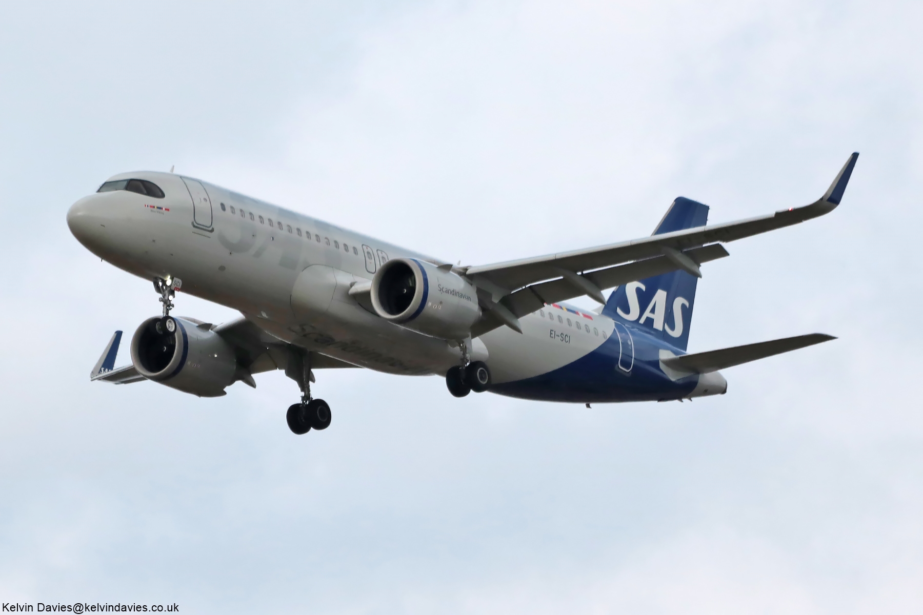 SAS A320NEO EI-SCI