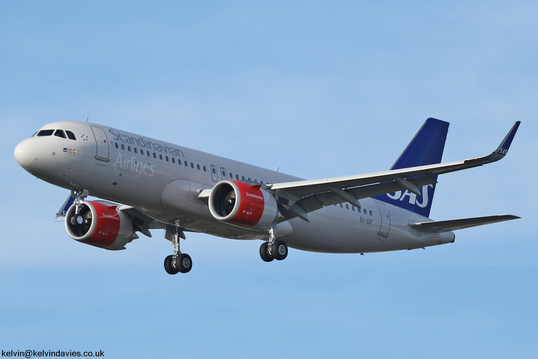 Scandinavian Airlines Ireland A320 NEO EI-SIF