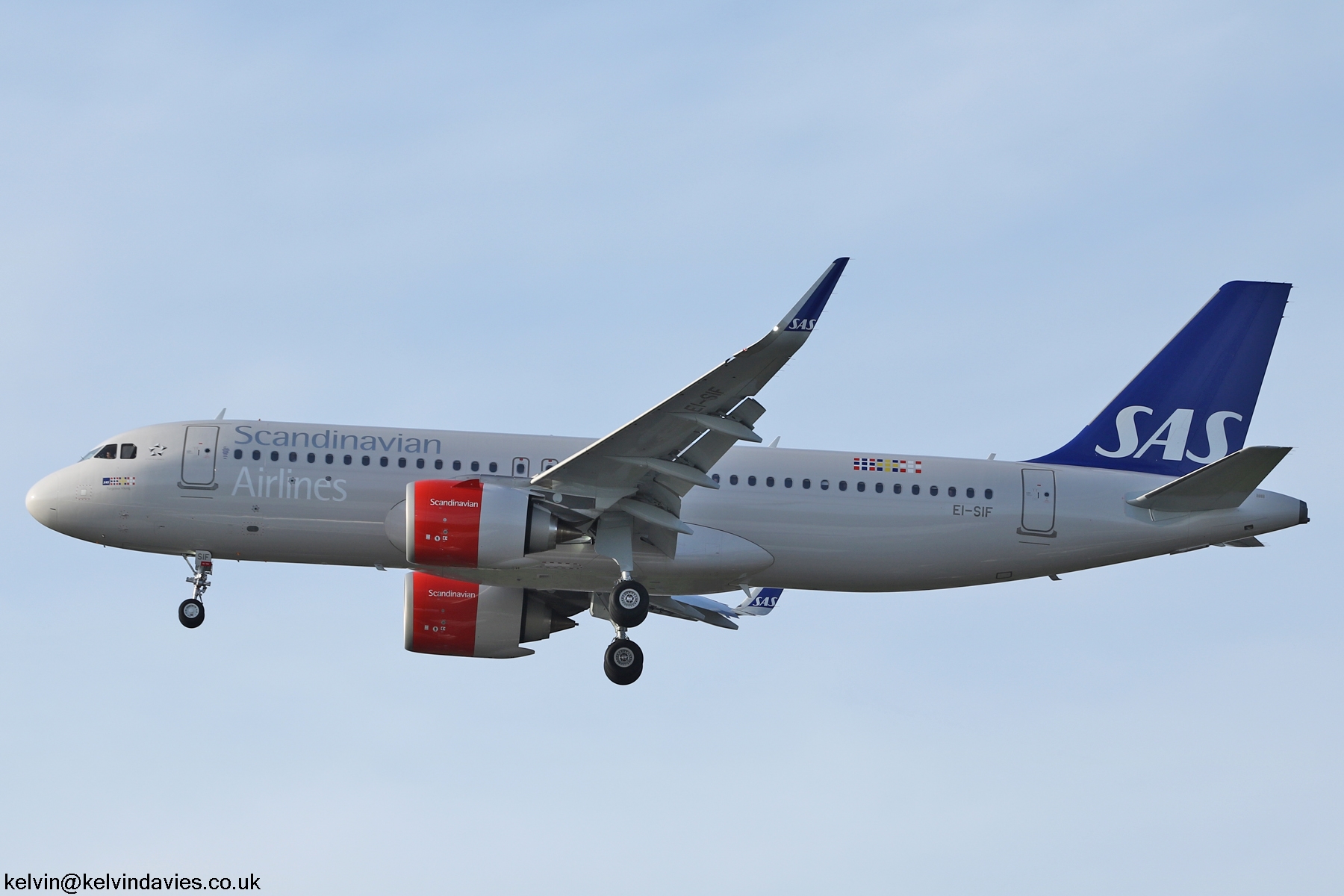 Scandinavian Airlines Ireland A320 NEO EI-SIF