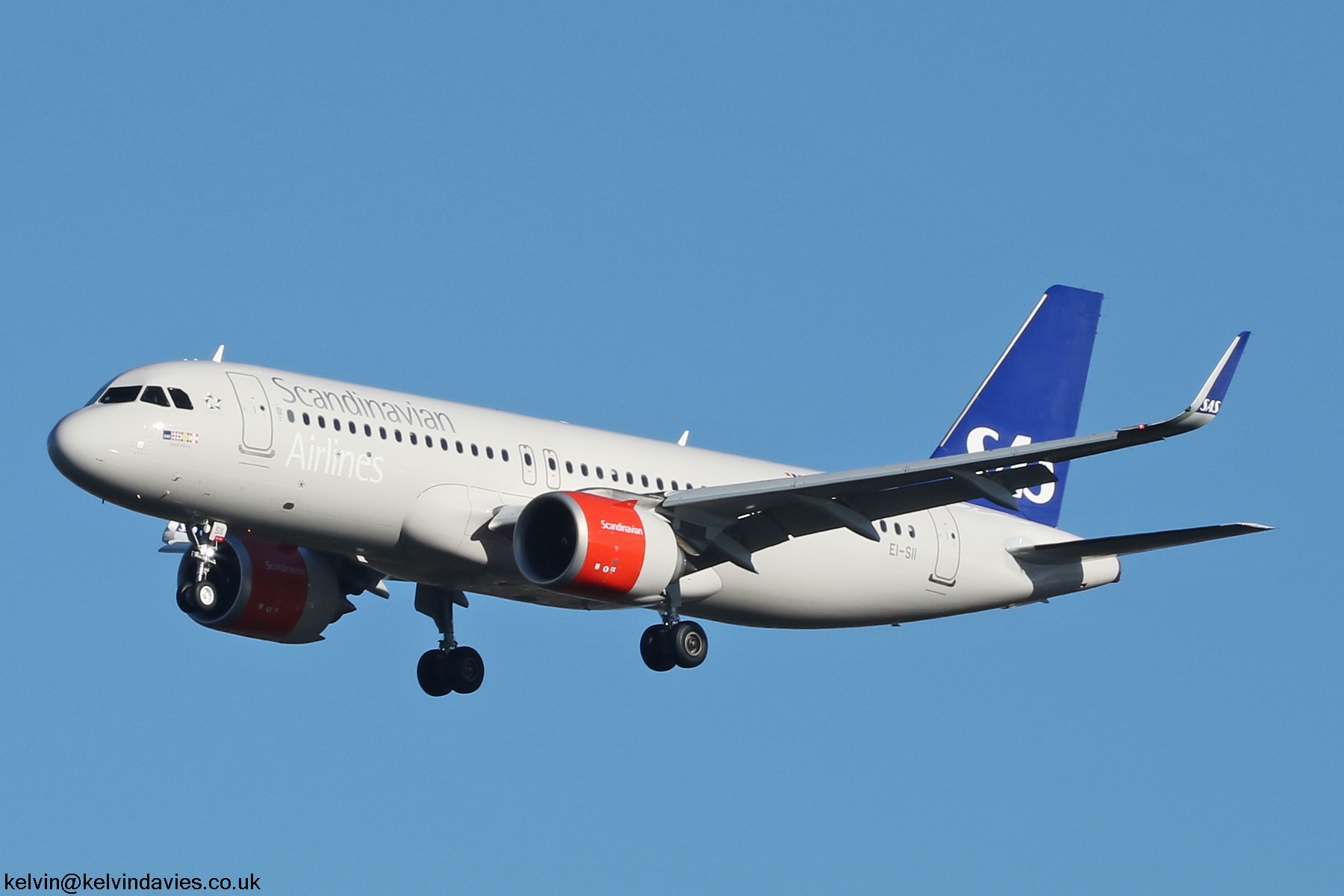 SAS A320 EI-SII