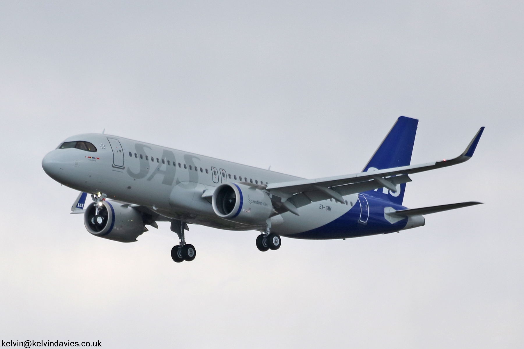 Scandinavian Airlines Ireland A320 NEO EI-SIM