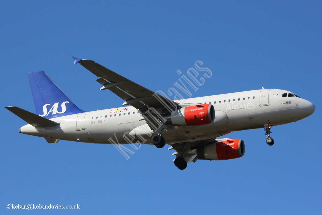 SAS A319 OY-KBR