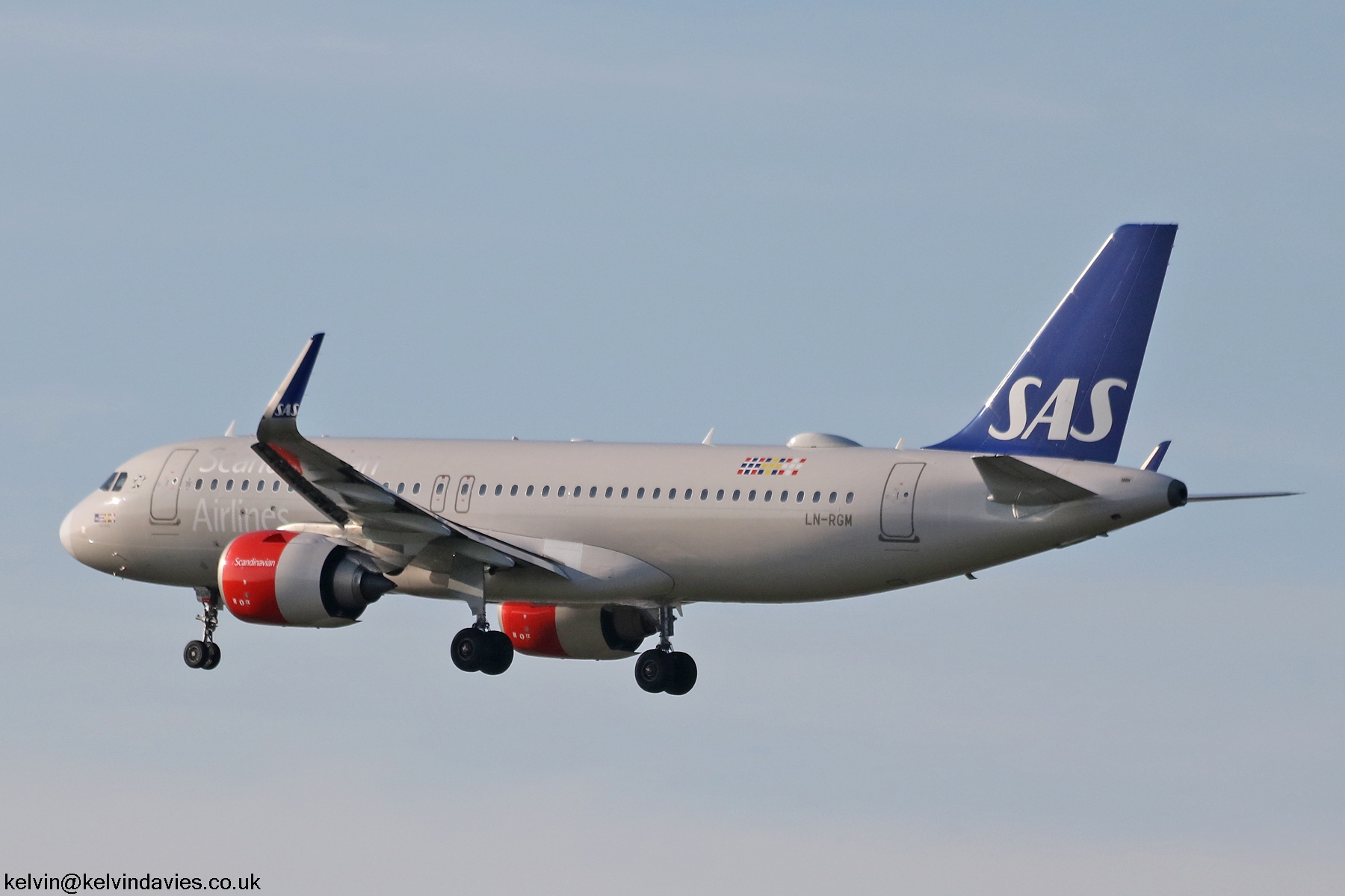 SAS A320 NEO LN-RGM