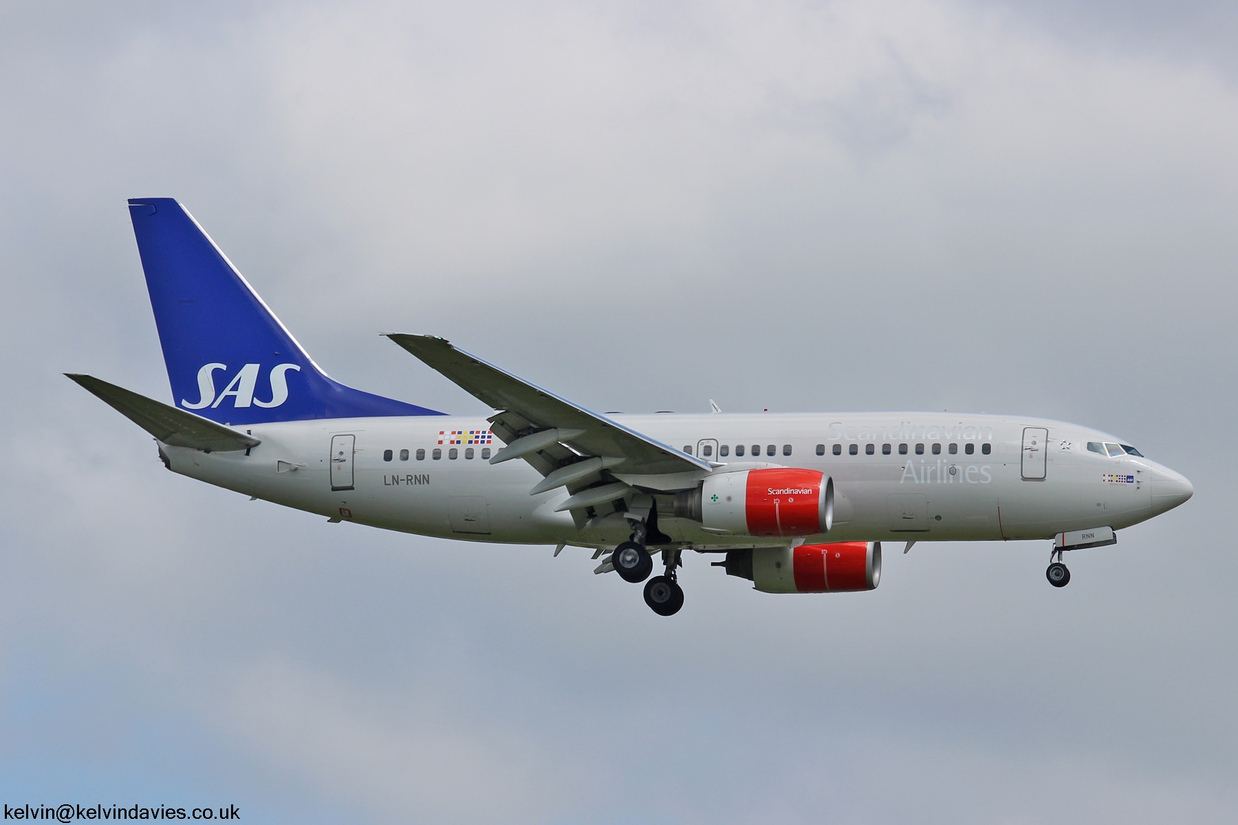 SAS B737 LN-RNN
