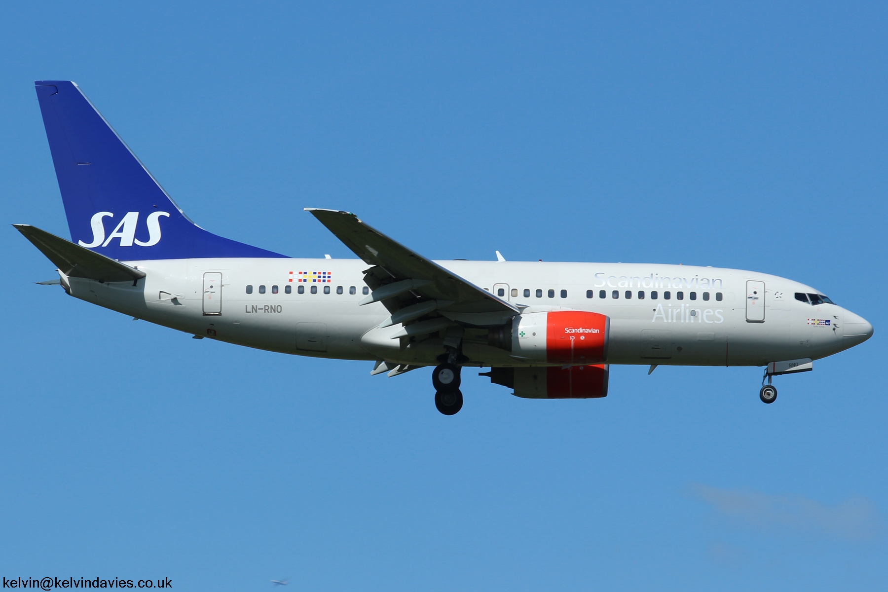 SAS B737 LN-RNO