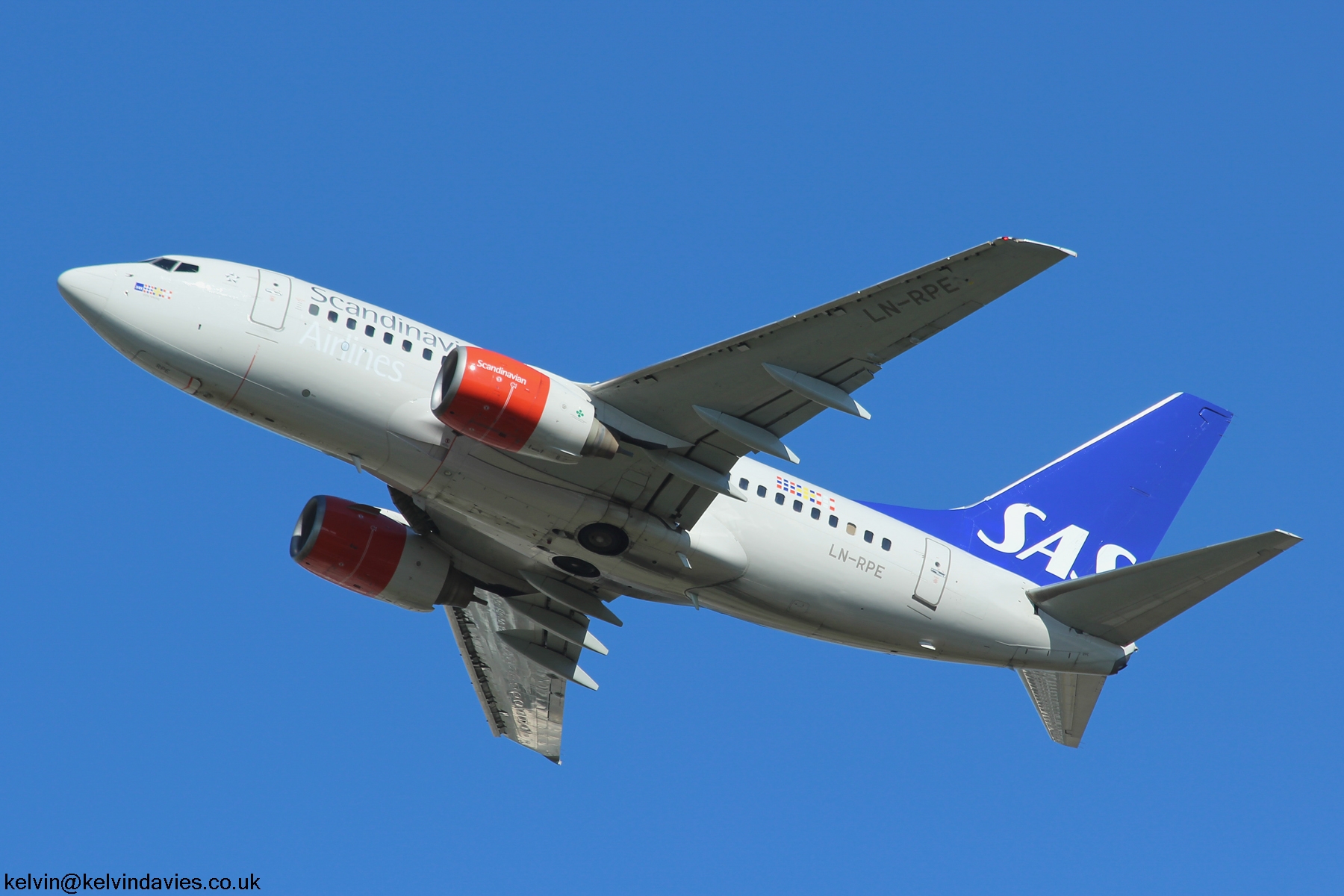 SAS B737 LN-RPE