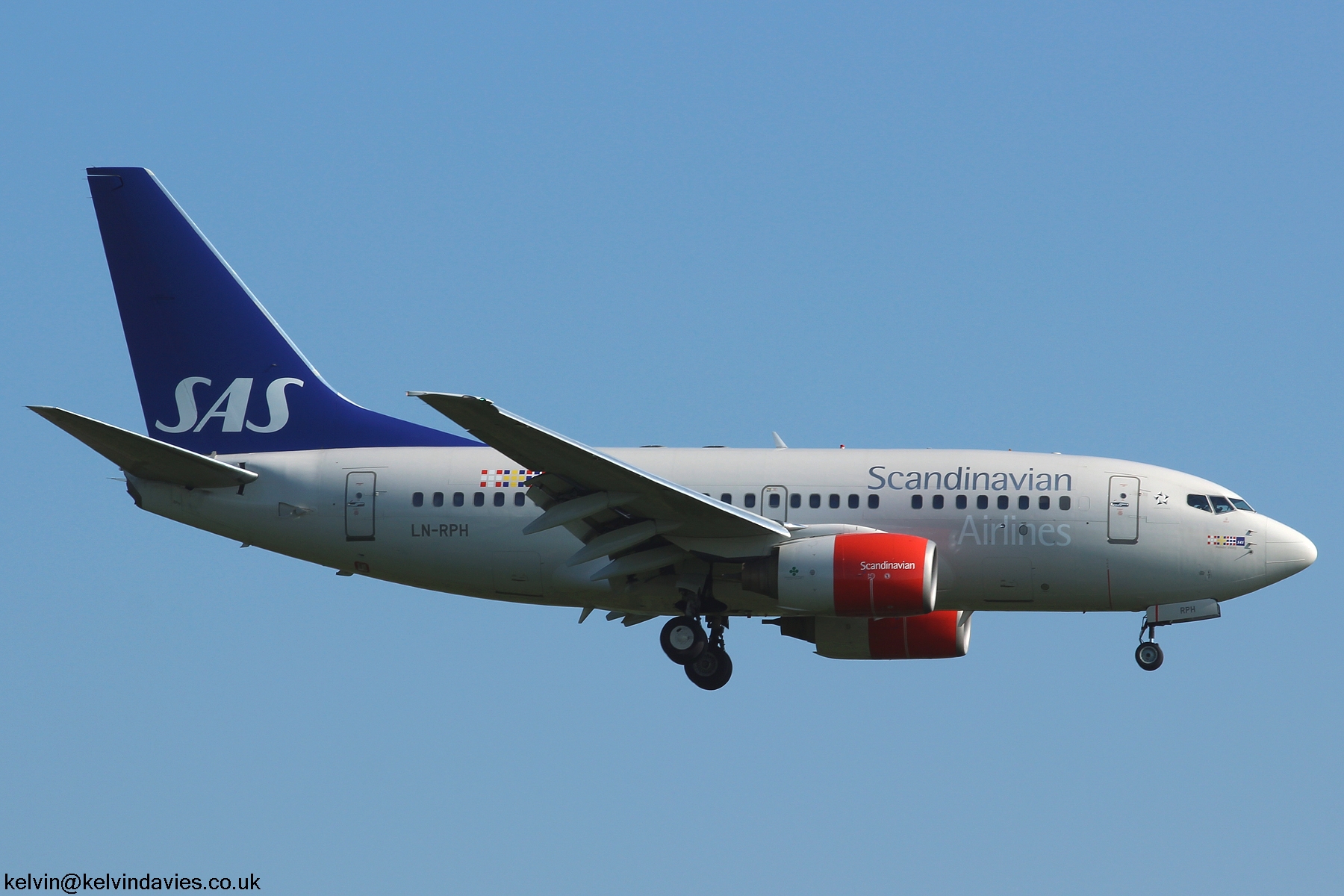 SAS B737 LN-RPH