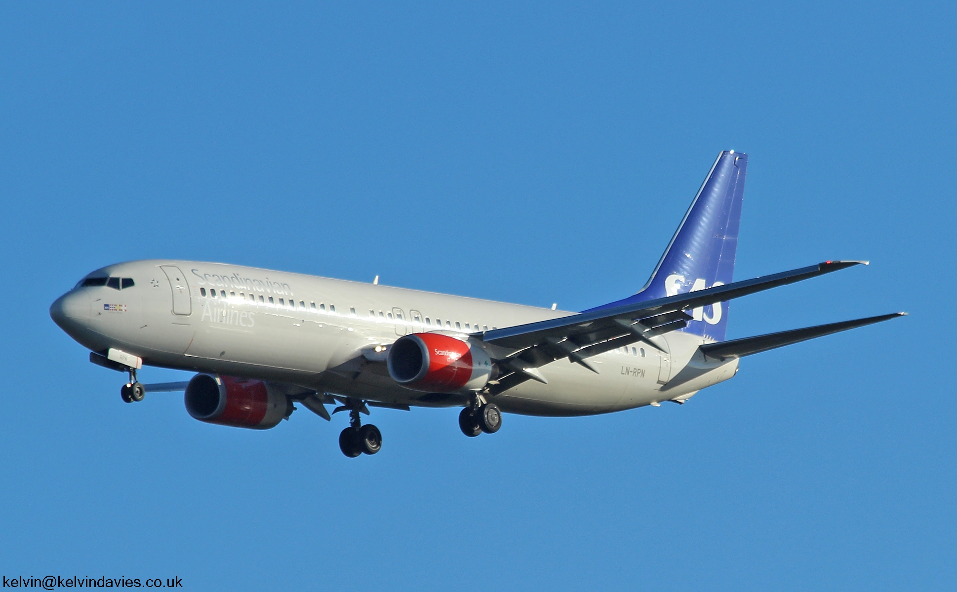 SAS B737 LN-RPN