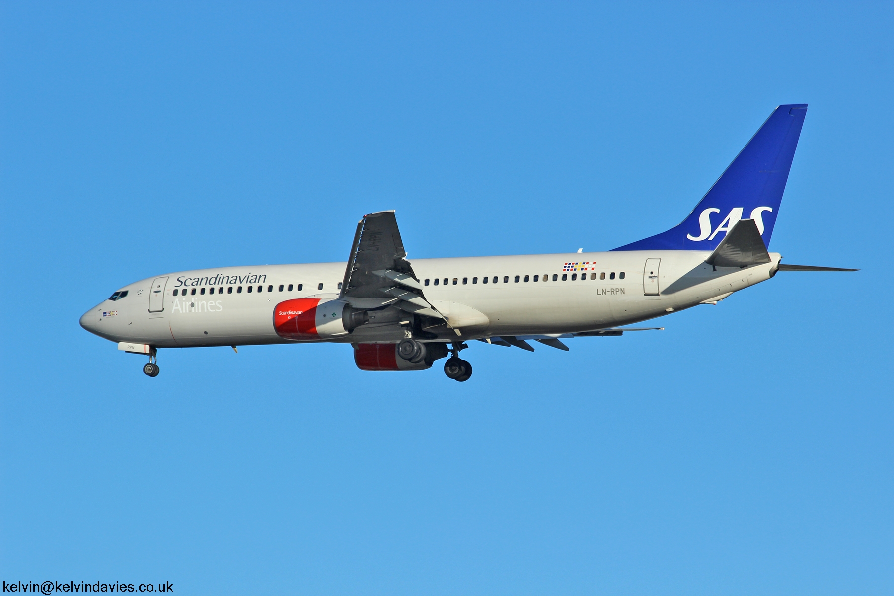 SAS B737 LN-RPN