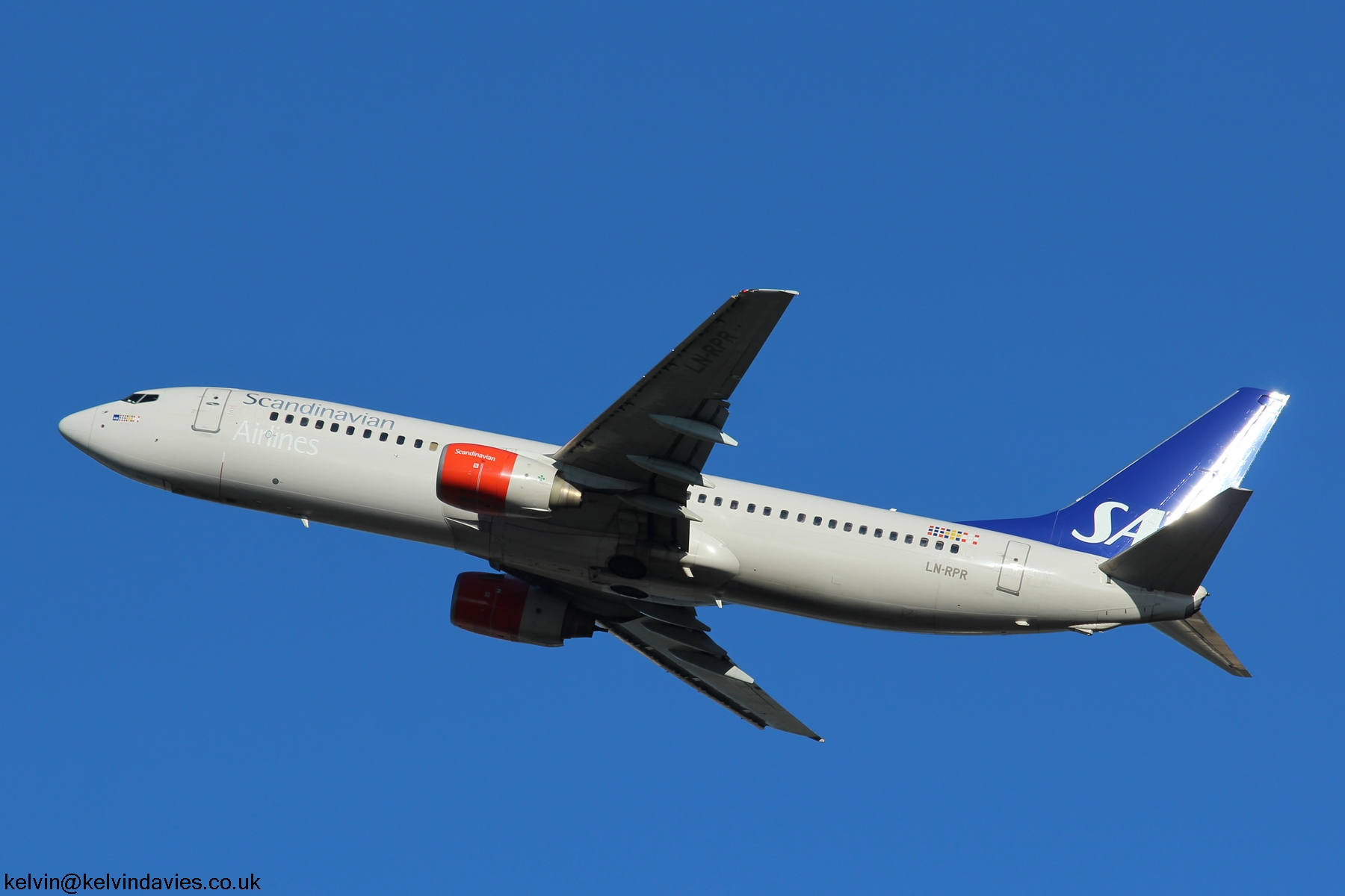 SAS B737 LN-RPR