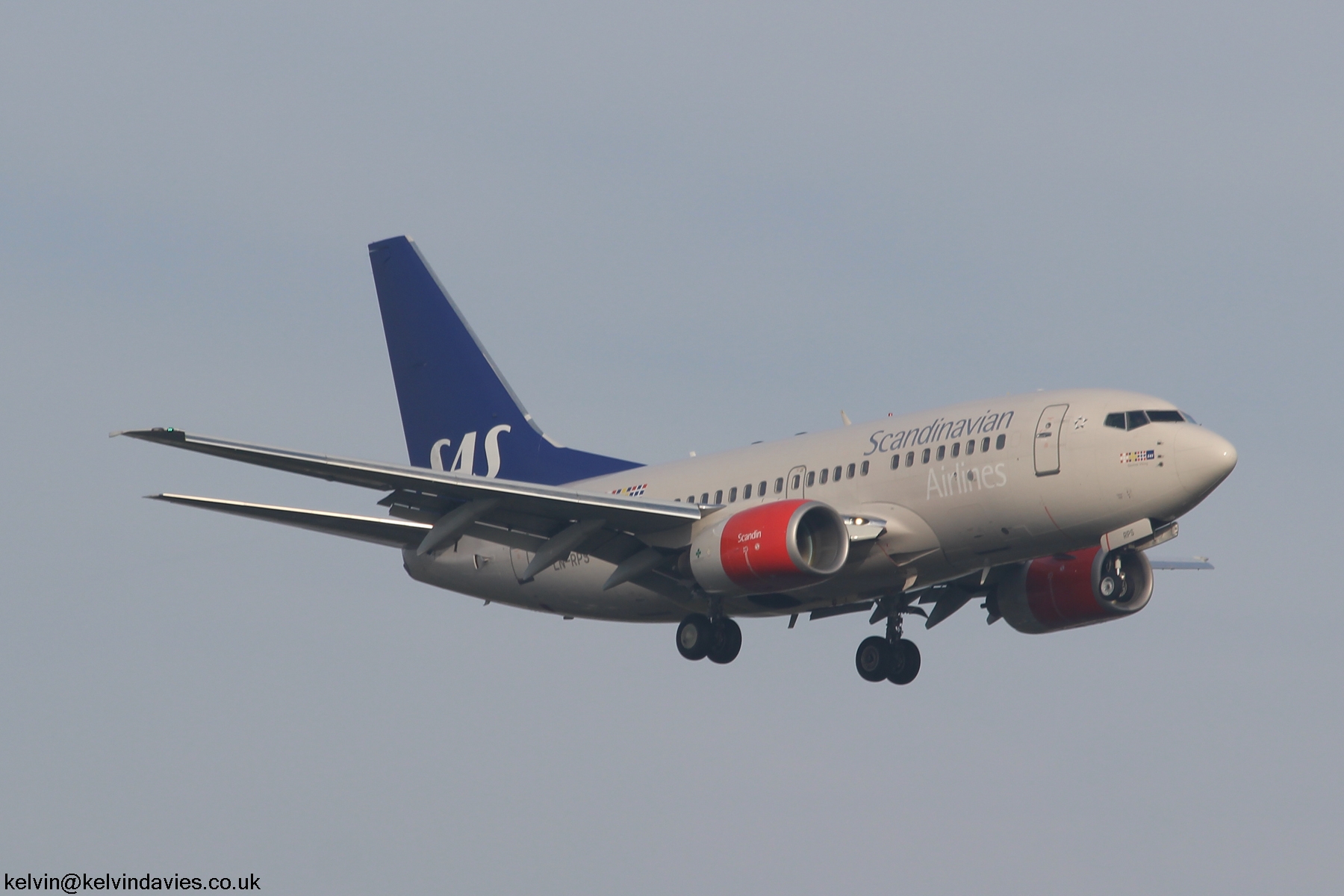 SAS B737 LN-RPS