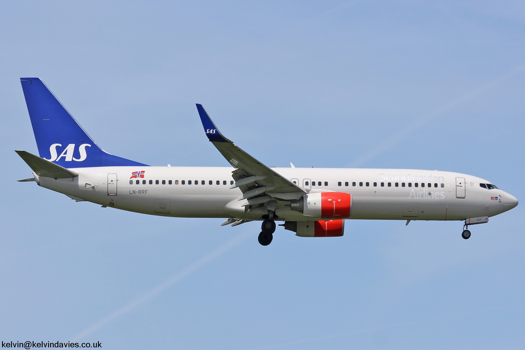 SAS B737 LN-RRF