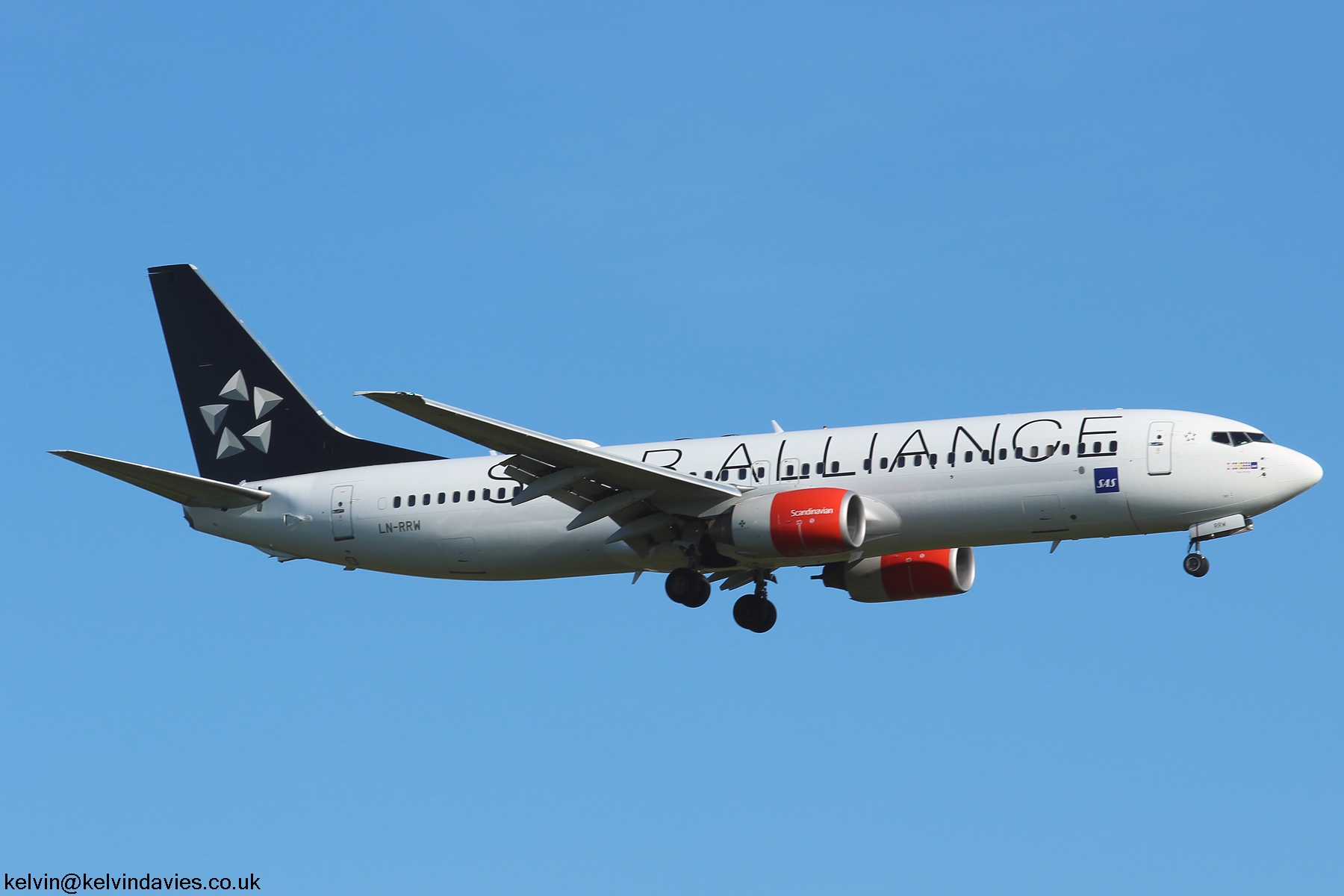 SAS B737 LN-RRW