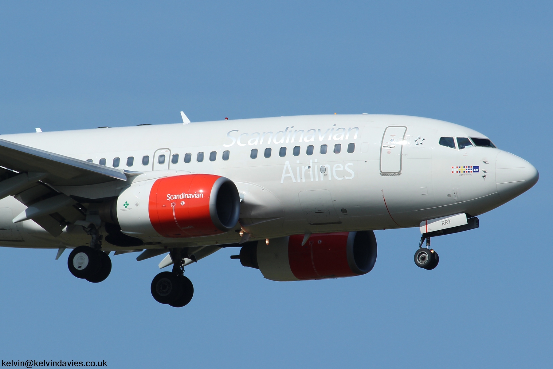 SAS B737 LN-RRY