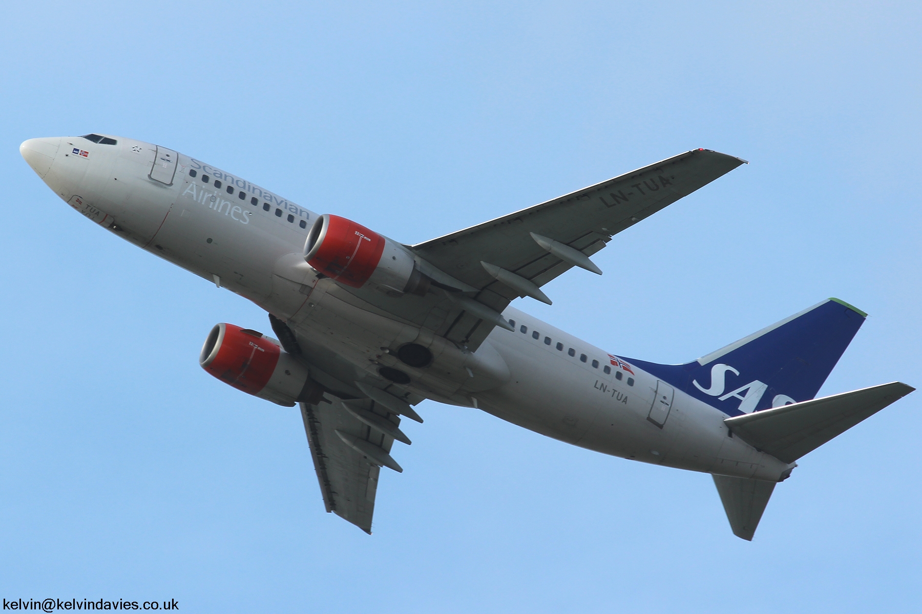 SAS B737 LN-TUA