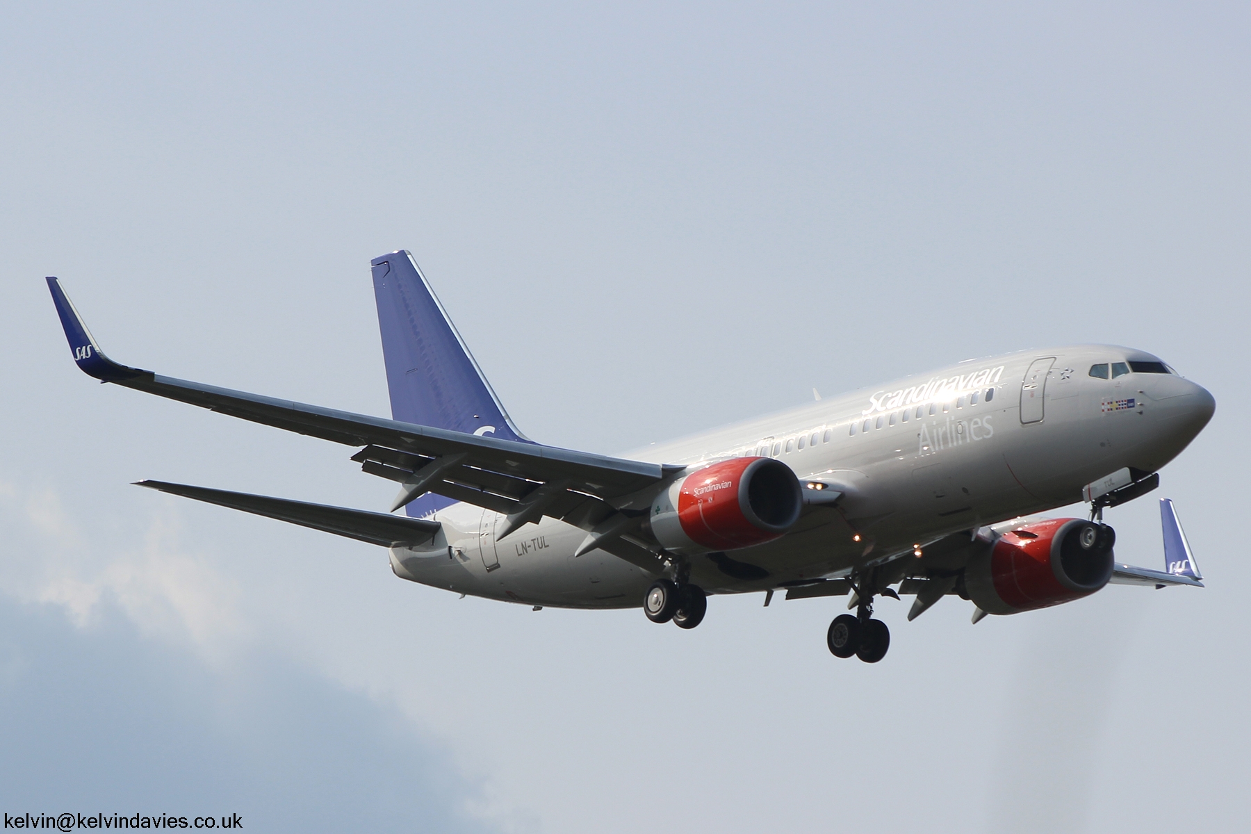 SAS B737 LN-TUL