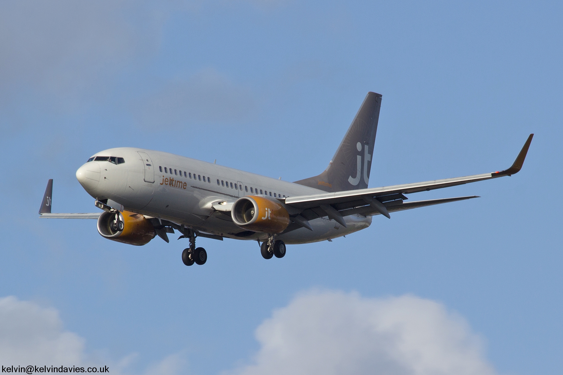 Jet Time 737NG OY-JTY