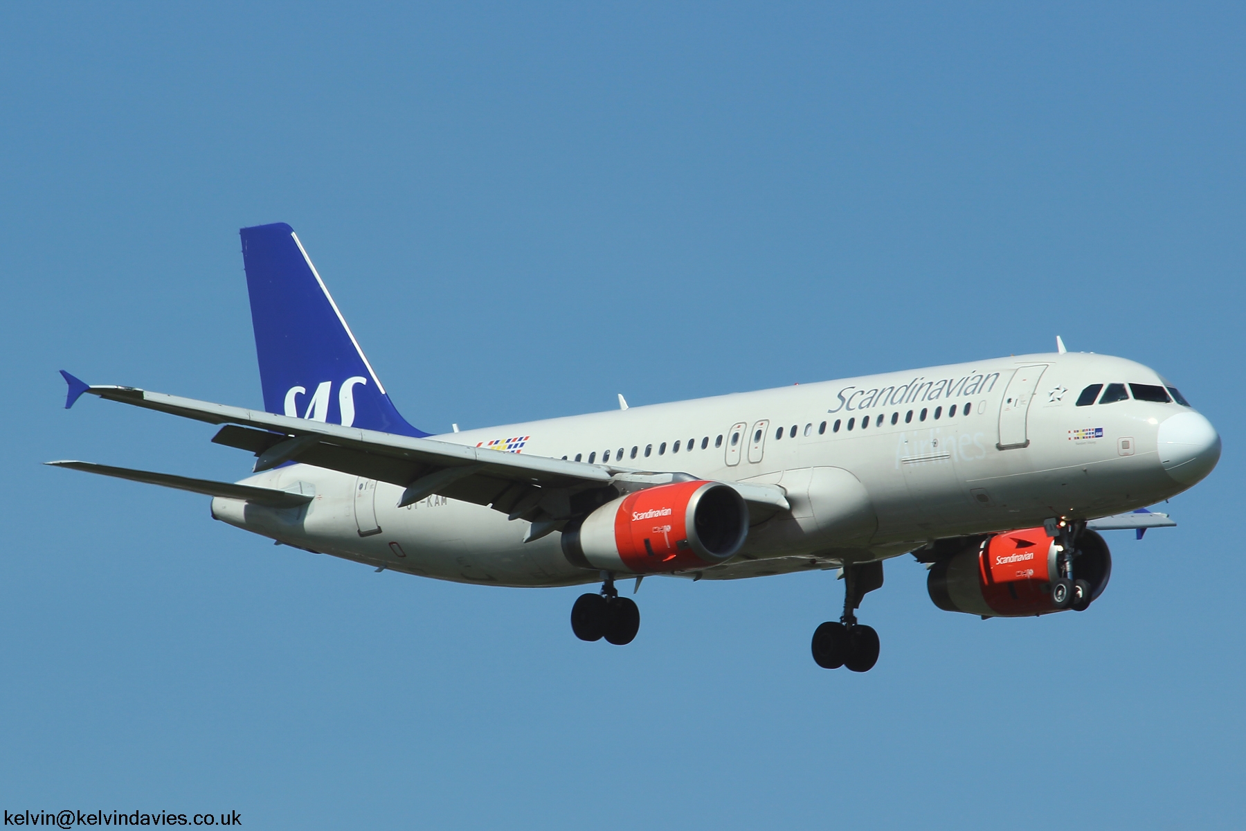 SAS A320-232 OY-KAM