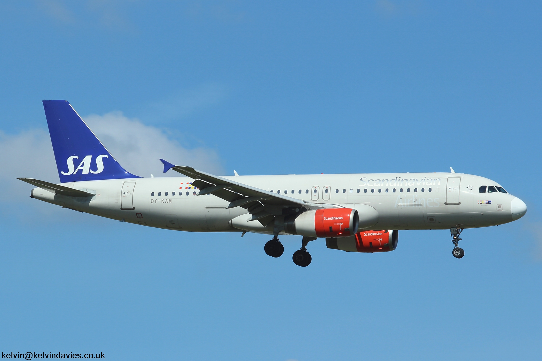 SAS A320-232 OY-KAM