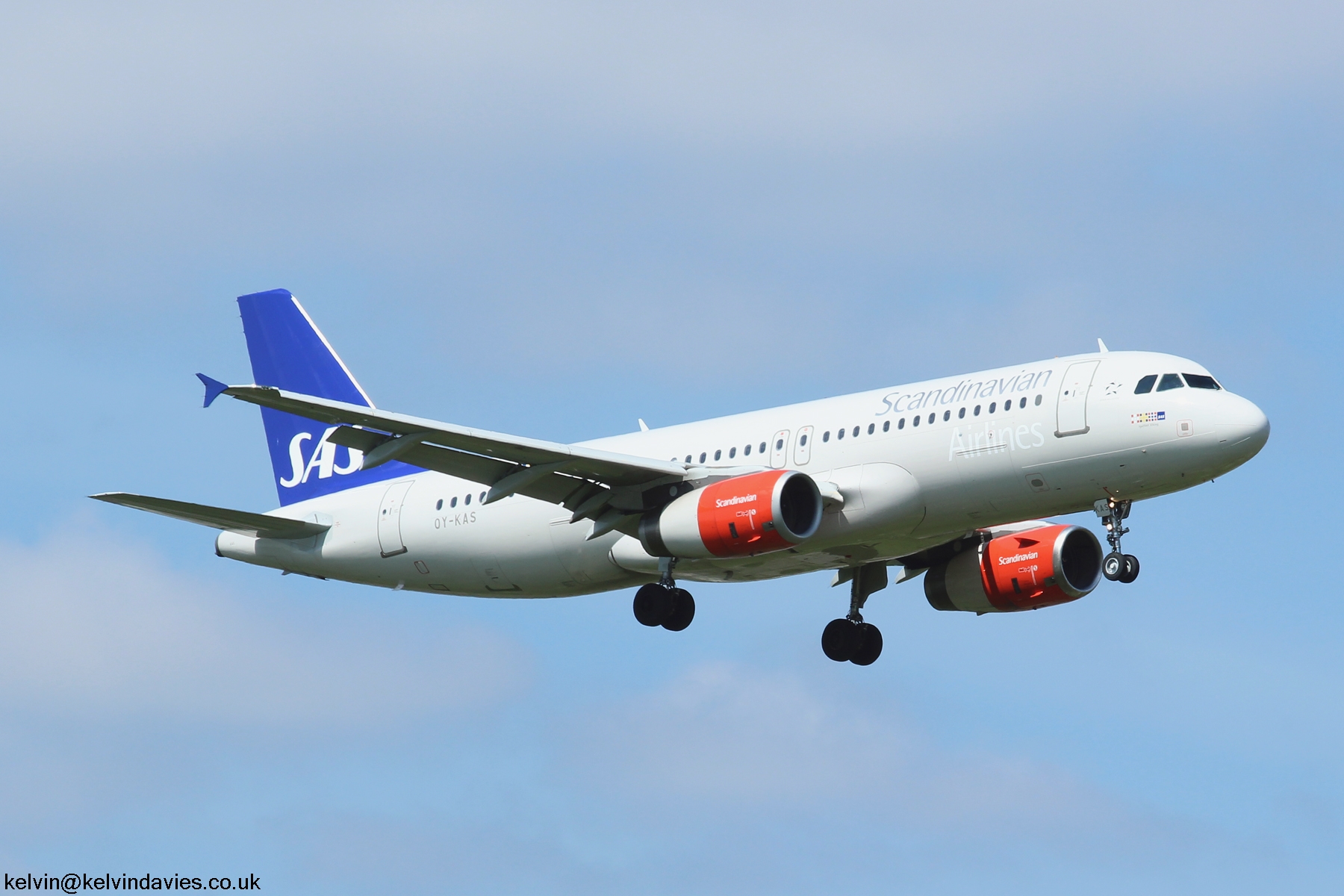 SAS A320 OY-KAS