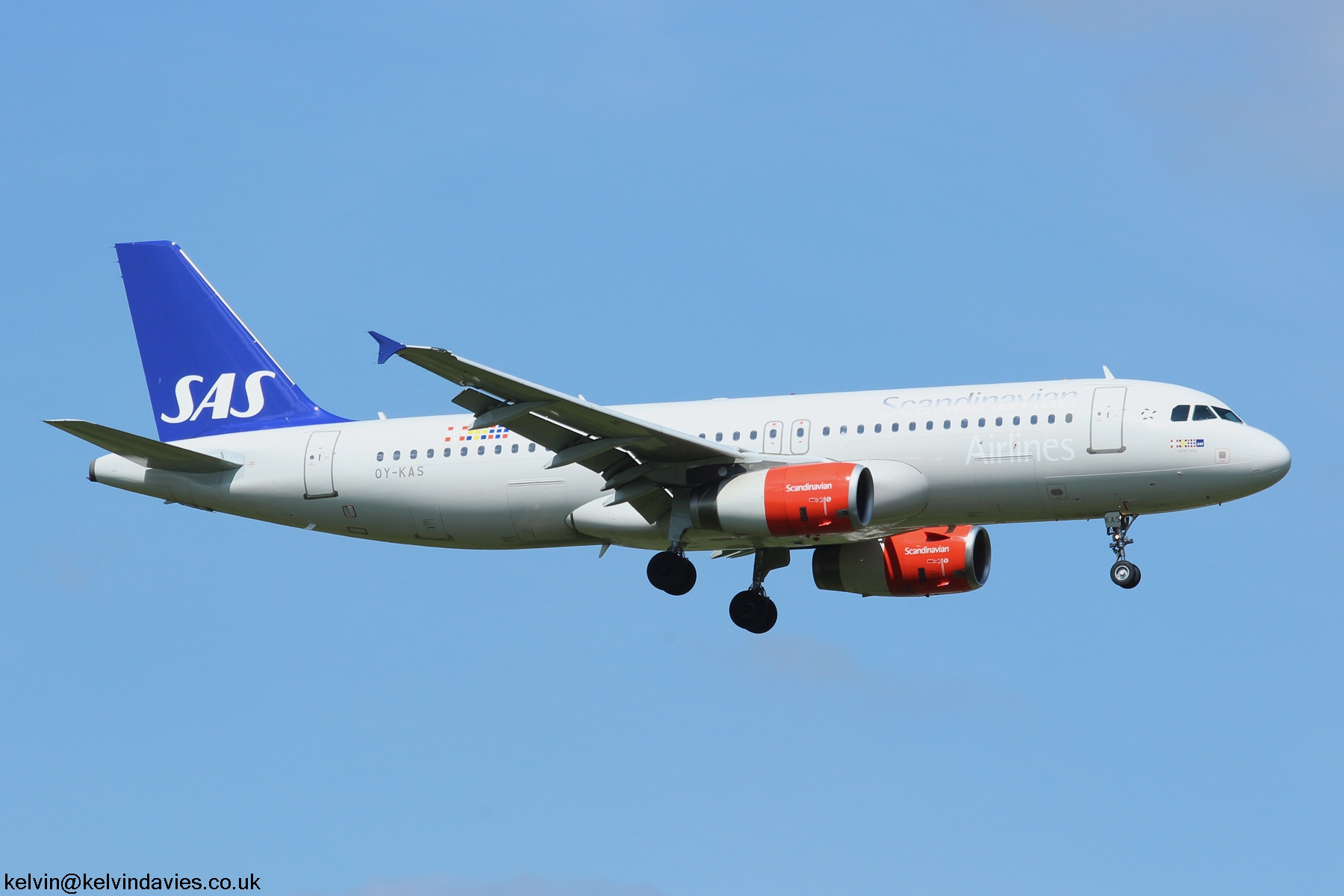 SAS A320 OY-KAS
