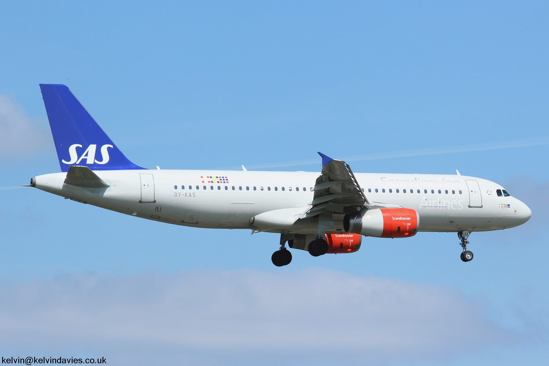 SAS A320 OY-KAS