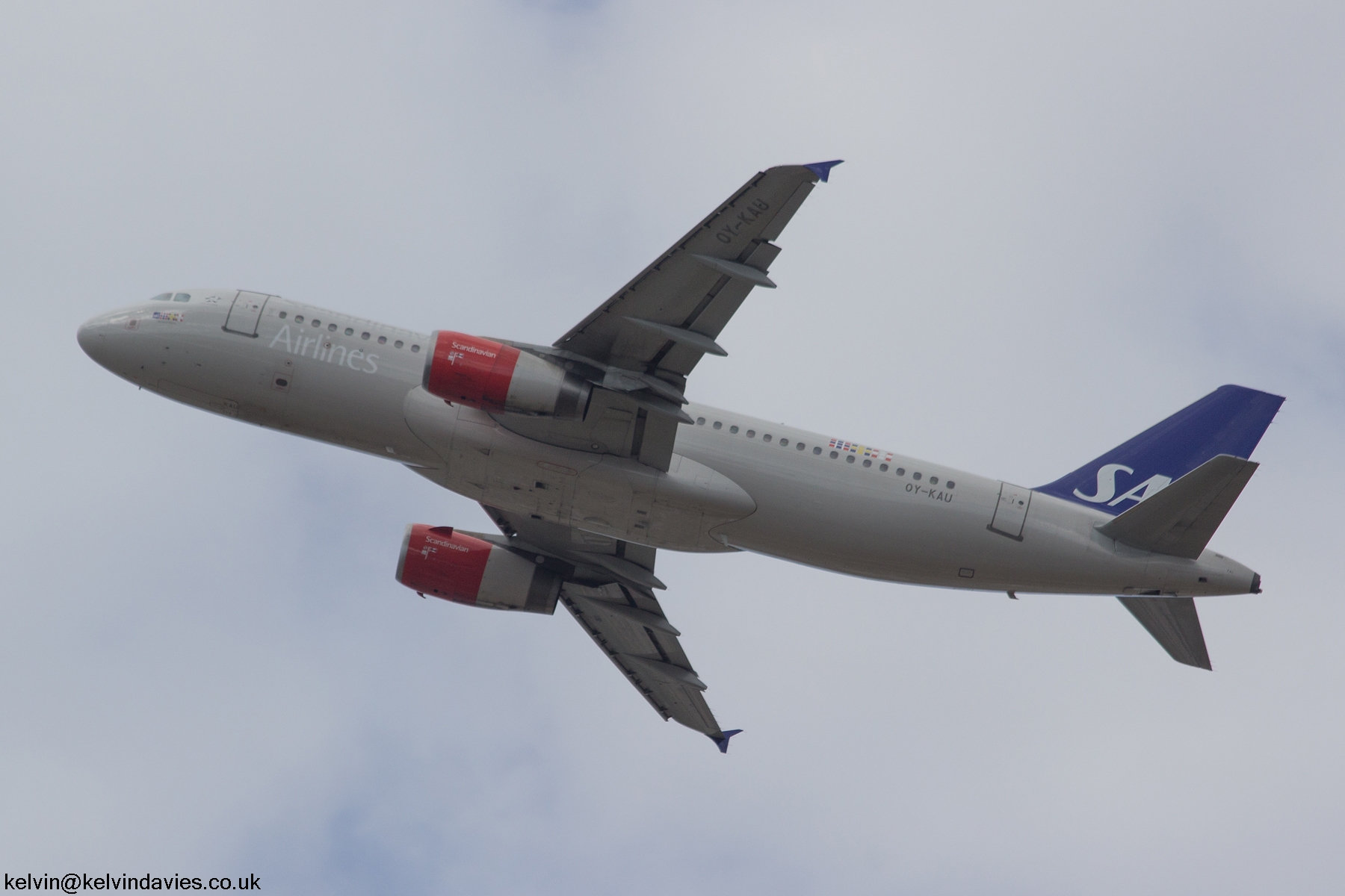SAS A320 OY-KAU