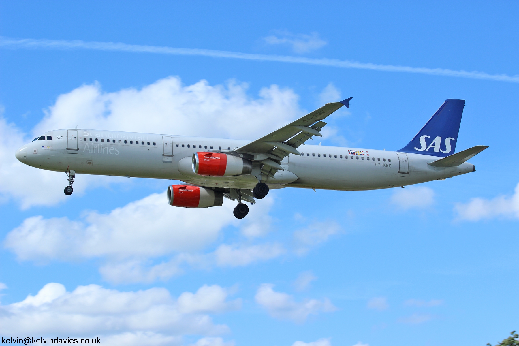 SAS A321 OY-KBE